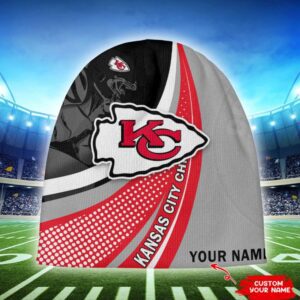 Kansas City Chiefs Personalized Wool Beanie Hat WBH1083