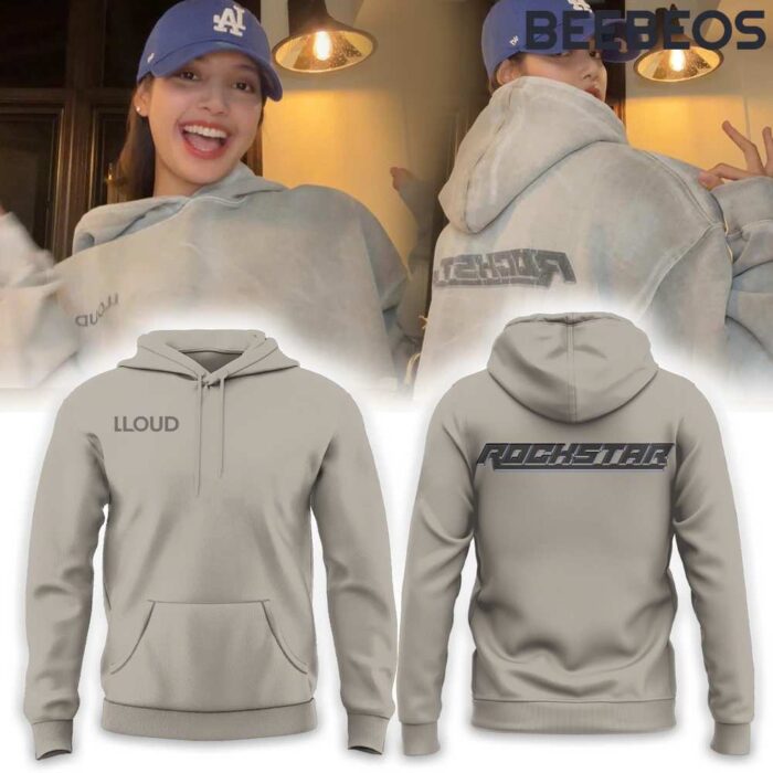 Lalisa Rockstar Grey Unisex Hoodie HBB1140