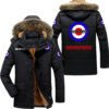 Lambretta Hooded Fleece Parka Jacket Fleece Coat Winter Customize Name PJF1335