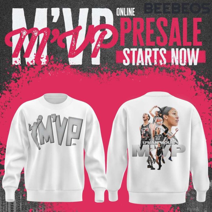 Las Vegas Aces MVP White Sweatshirt BBS1015