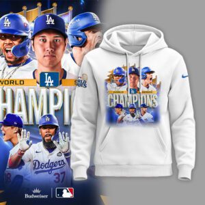 Los Angeles Dodgers 2024 World Series Champions Hoodie Joggers Set CWL1133