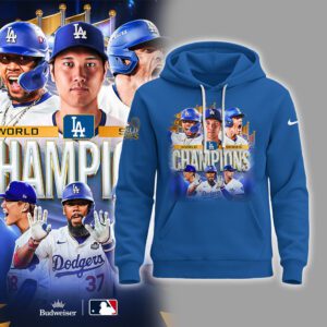 Los Angeles Dodgers 2024 World Series Champions Hoodie Joggers Set CWL1135