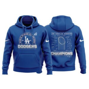 Los Angeles Dodgers 2024 World Series Champions Hoodie Joggers Set CWL1137