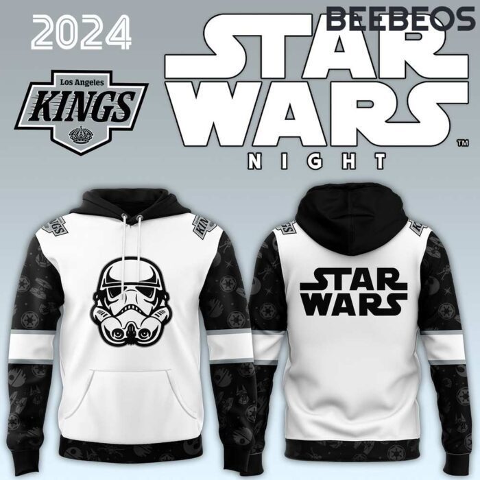 Los Angeles Kings x Star Wars Night 2024 Unisex Hoodie HBB1196