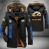 Los Angeles Rams NFL Personalized Golden Logo Parka Jacket Fleece Coat Winter