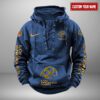 Los Angeles Rams NFL Personalized Swoosh Hooded Lace Up Hoodie Vintage Retro Hoodie