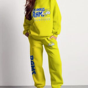 Los Angeles Rams Sweatsuit Combo 3D Sweatshirt and Sweatpants CSP1778