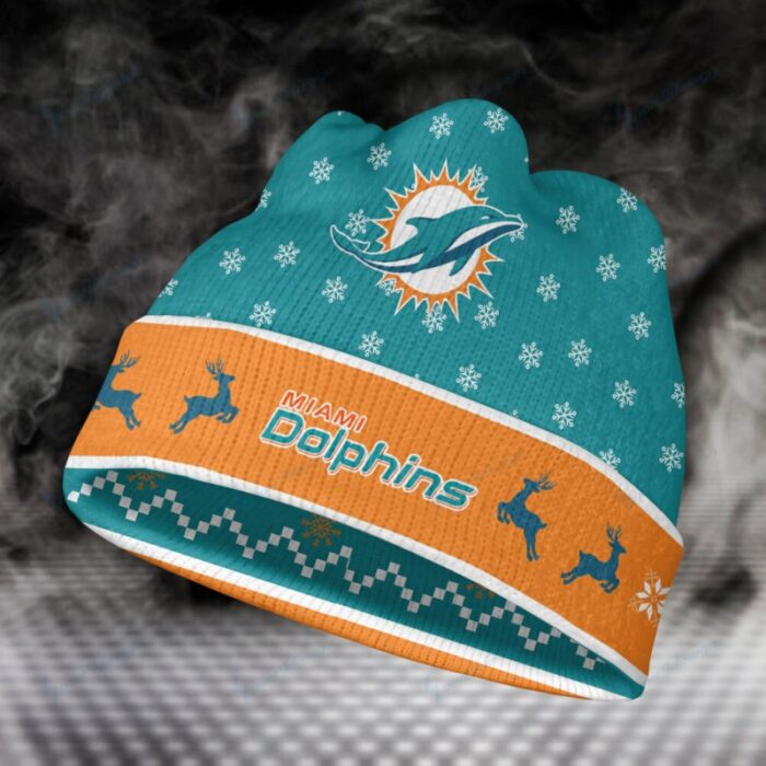 Miami Dolphins Wool Beanie Hat WBH1156