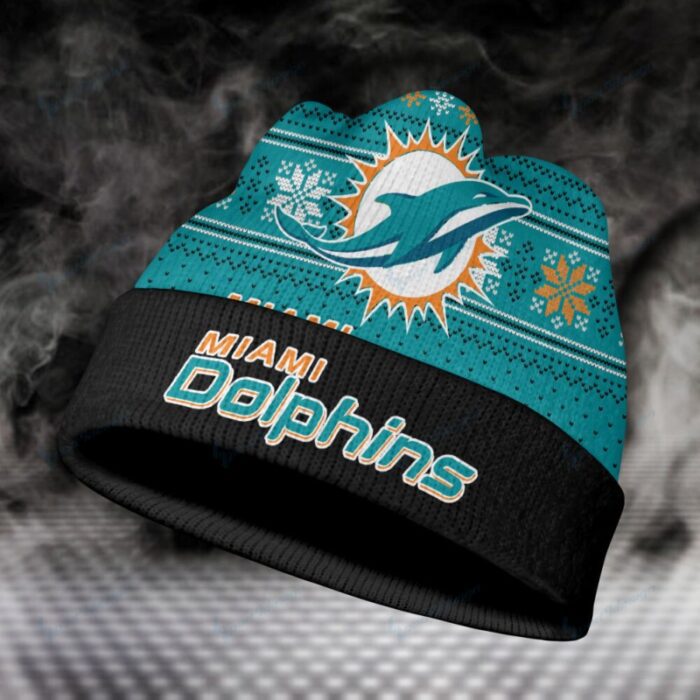 Miami Dolphins Wool Beanie Hat WBH1157