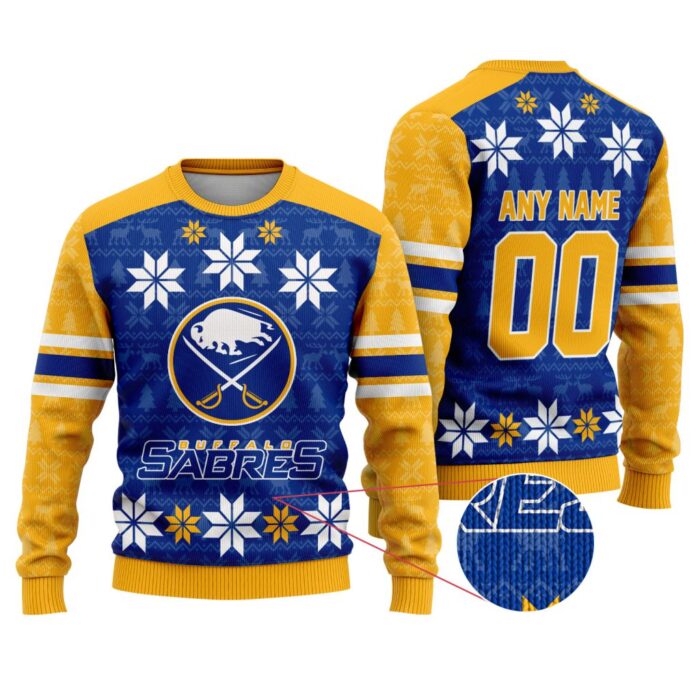 NHL Buffalo Sabres Special Ugly Sweater For Christmas FUL1122