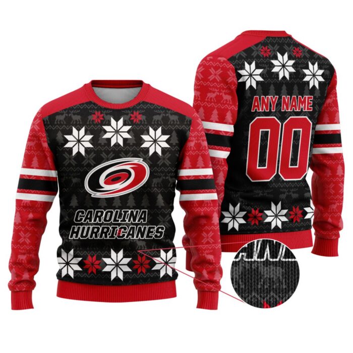 NHL Carolina Hurricanes Special Ugly Sweater For Christmas FUL1121