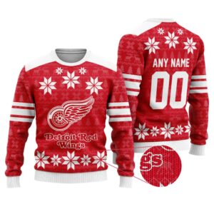 NHL Detroit Red Wings Special Ugly Sweater For Christmas FUL1148