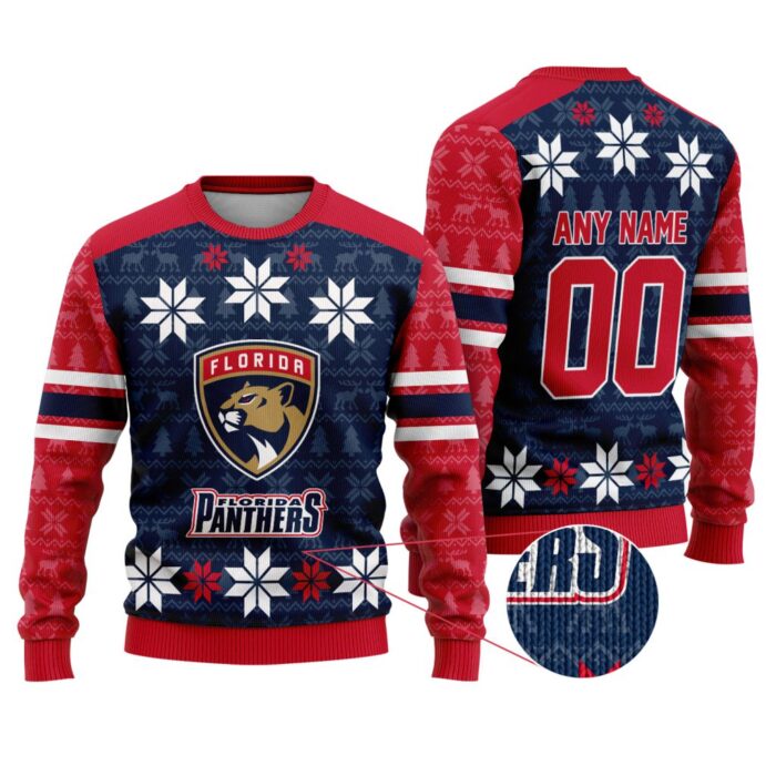 NHL Florida Panthers Special Ugly Sweater For Christmas FUL1145