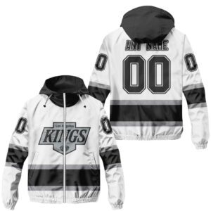 NHL Los Angeles Kings Personalized Away Windbreaker Outdoor Jacket