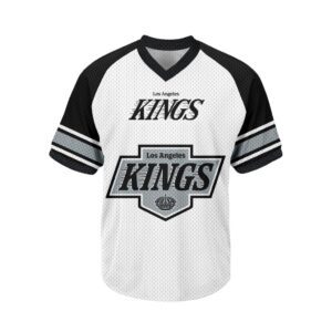 NHL Los Angeles Kings Personalized V-neck Mesh Short Sleeve Jersey