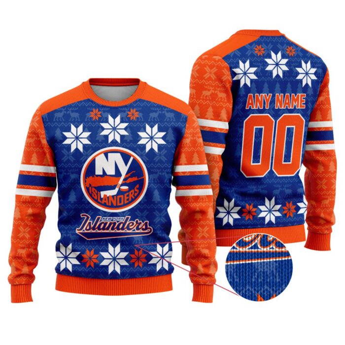 NHL New York Islanders Special Ugly Sweater For Christmas FUL1139