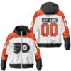 NHL Philadelphia Flyers Personalized Away Windbreaker Outdoor Jacket