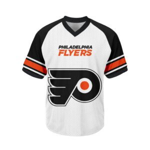 NHL Philadelphia Flyers Personalized V-neck Mesh Short Sleeve Jersey