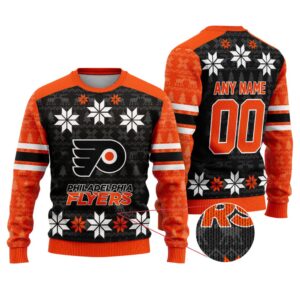 NHL Philadelphia Flyers Special Ugly Sweater For Christmas FUL1136