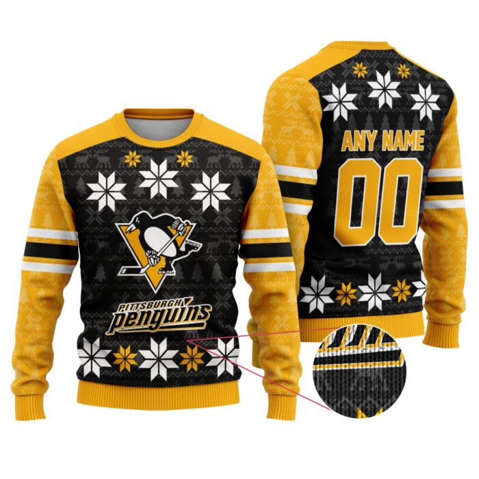 NHL Pittsburgh Penguins Special Ugly Sweater For Christmas FUL1134