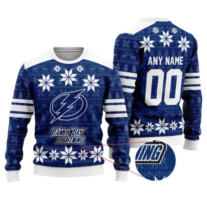 NHL Tampa Bay Lightning Special Ugly Sweater For Christmas FUL1130