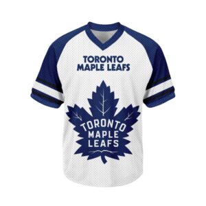 NHL Toronto Maple Leafs Personalized V-neck Mesh Short Sleeve Jersey