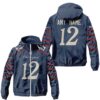 New England Patriots NFL Specialized City Edition 2024/25 Windbreaker Outdoor Jacket Personalized Letters Number