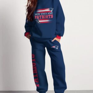 New England Patriots Sweatsuit Combo 3D Sweatshirt and Sweatpants CSP1846