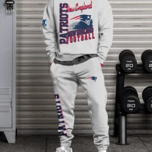 New England Patriots Sweatsuit Combo 3D Sweatshirt and Sweatpants CSP1851