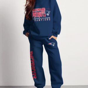 New England Patriots Sweatsuit Combo 3D Sweatshirt and Sweatpants CSP1852