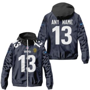 New York Giants NFL Specialized City Edition 2024/25 Windbreaker Outdoor Jacket Personalized Letters Number