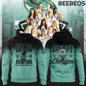 New York Liberty WNBA 2024 Champions Unisex Hoodie HBB1153