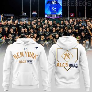 New York Yankees ALCS 2024 White Unisex Hoodie HBB1201