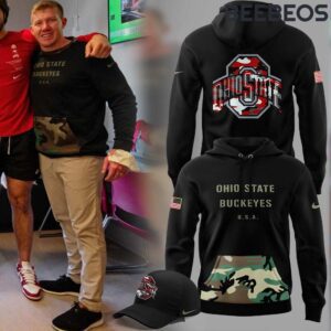 Ohio State Buckeyes Camo Unisex Hoodie HBB1186