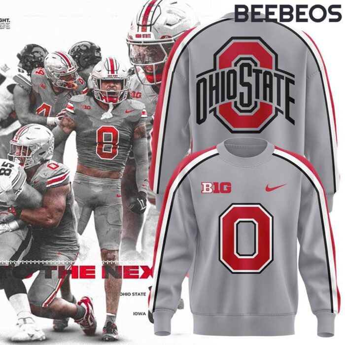 Ohio State Buckeyes Grey Game Sweatshirt BBS1030