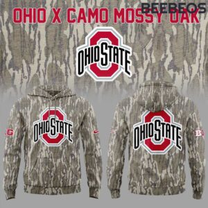 Ohio State Buckeyes x Camo Mossy Oak Unisex Hoodie HBB1182