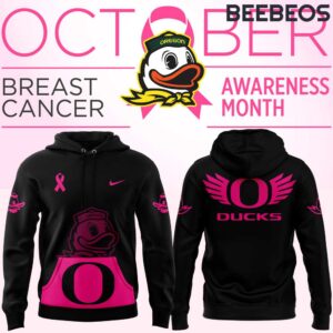 Oregon Ducks October Fight Breast Cancer Unisex Hoodie HBB1159