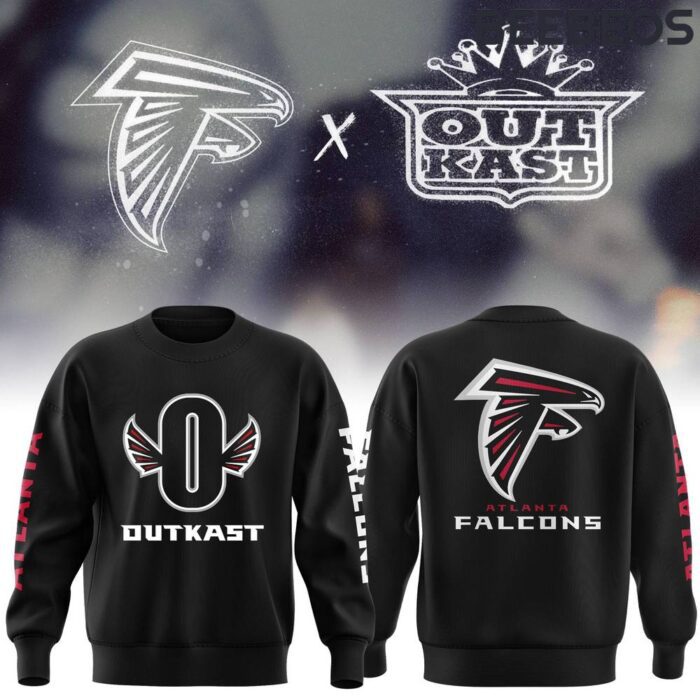 Outkast x Atlanta Falcons Black Sweatshirt BBS1021