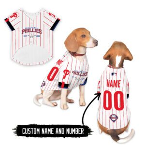 Philadelphia Phillies Pet Baseball Jersey