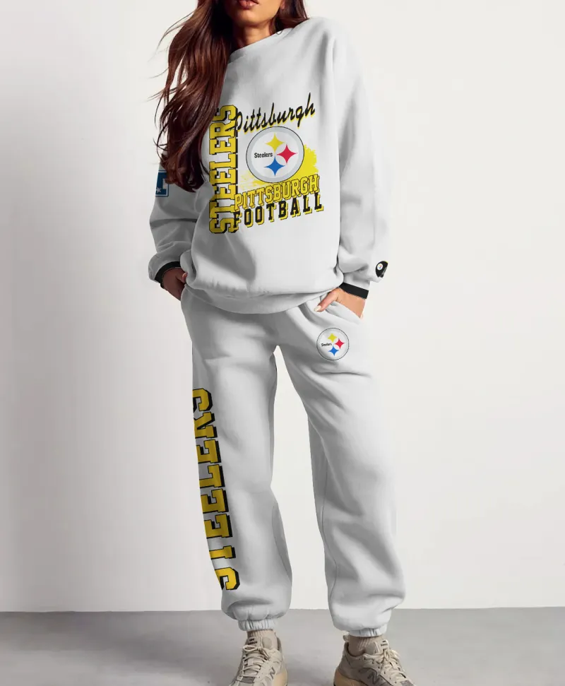 Pittsburgh Steelers Sweatsuit Combo 3D Sweatshirt and Sweatpants CSP1753
