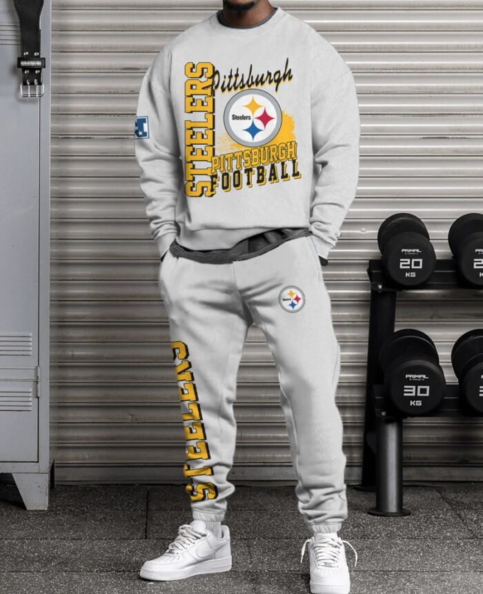 Pittsburgh Steelers Sweatsuit Combo 3D Sweatshirt and Sweatpants CSP1792