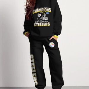 Pittsburgh Steelers Sweatsuit Combo 3D Sweatshirt and Sweatpants CSP1882