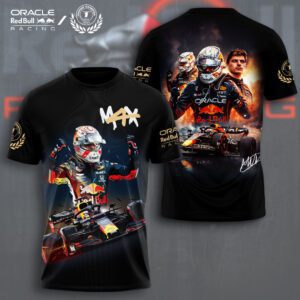 Red Bull Racing F1 Max Verstappen Performance T-Shirt GRB1016