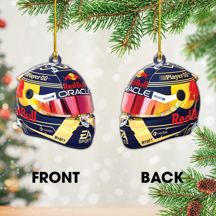 Red Bull Racing F1 Max Verstappen x MV1 Custom Shape 2-sided Acrylic Car Ornament GRB1032