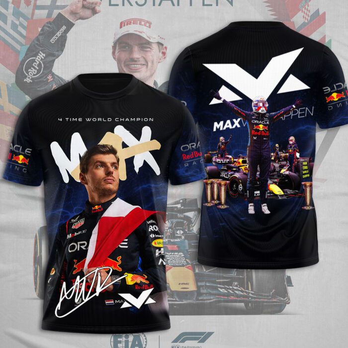 Red Bull Racing F1 Max Verstappen x MV1 Performance T-Shirt GRB1042