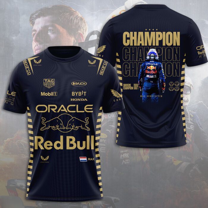 Red Bull Racing F1 Max Verstappen x MV1 Performance T-Shirt GRB1049