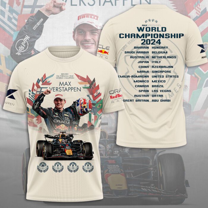 Red Bull Racing F1 Max Verstappen x MV1 Performance T-Shirt GRB1070