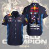 Red Bull Racing F1 Max Verstappen x MV1 Short Sleeve Dress Shirt GRB1065