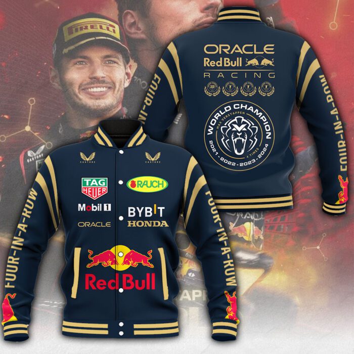 Red Bull Racing F1 Max Verstappen x MV1 Varsity Jacket GRB1077