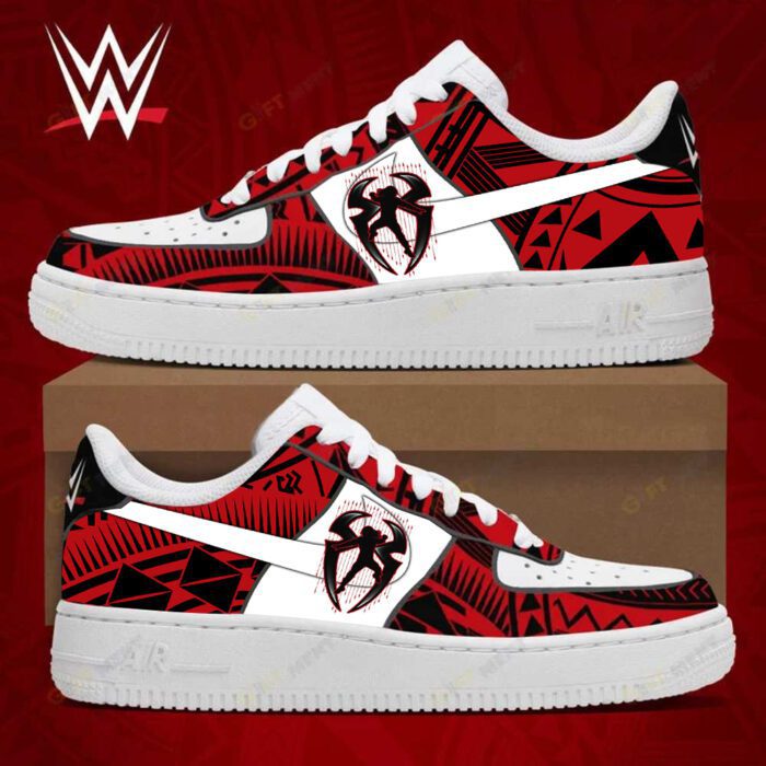 Roman Reigns WWE Air Force 1 Shoes AF1 Limited Sneakers EBA1026